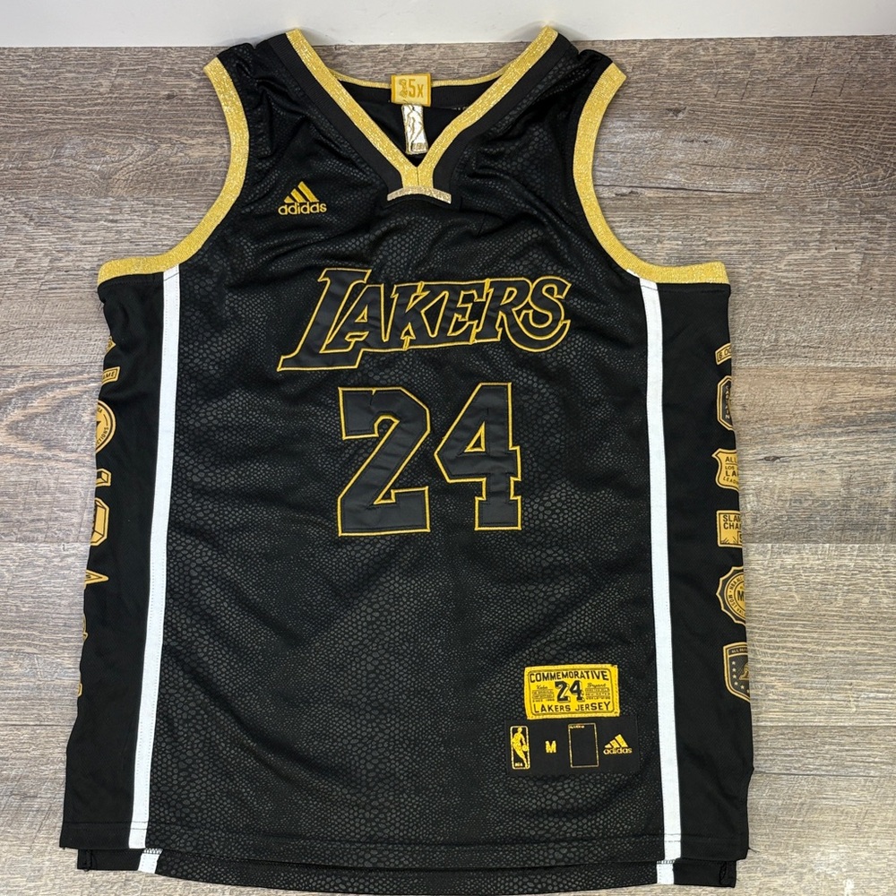 🏀 Adidas NBA Los Angeles Lakers Commemorative Jersey – Kobe Bryant #24